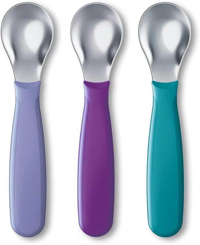 NUK Kiddy Cutlery Set 3-Piece Perfect for Babies Ages 18 Months