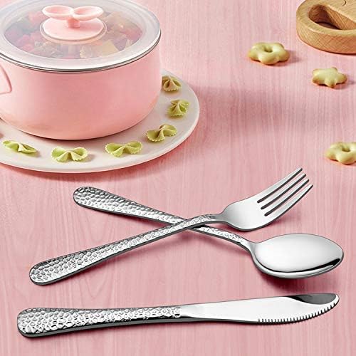 LIANYU Kids Flatware Set Cute Kids Utensils Perfect for Toddlers Toddler Tableware