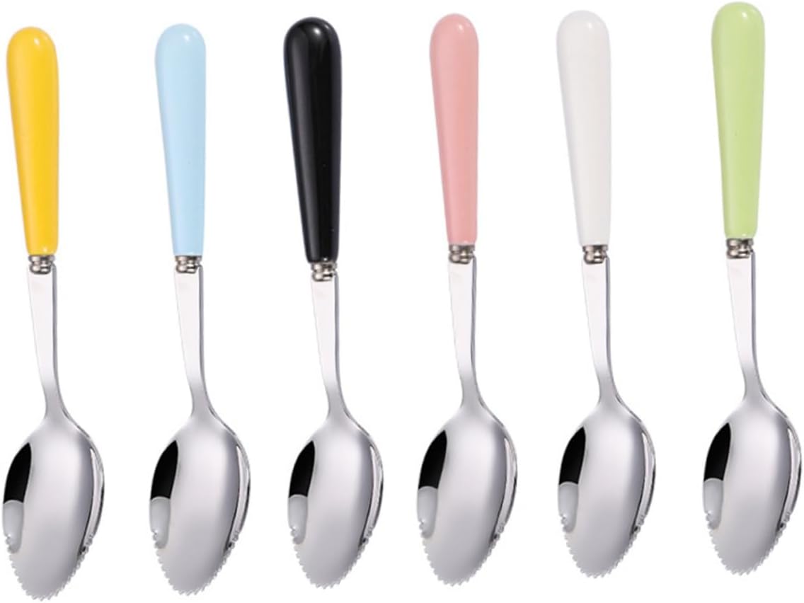 Fruit Vegetable Feeding Set 6-Piece Serrated Non-Slip Durable
