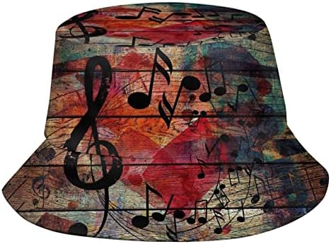 Musical Note Bucket Hat - Fun Stylish Summer Essential