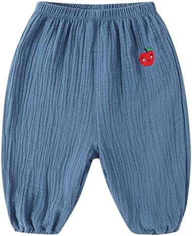 Soft and comfy toddler cotton harem pants for boys