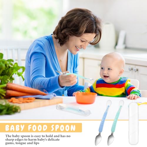 Dual Head Silicone Feeding Spoon for Babies