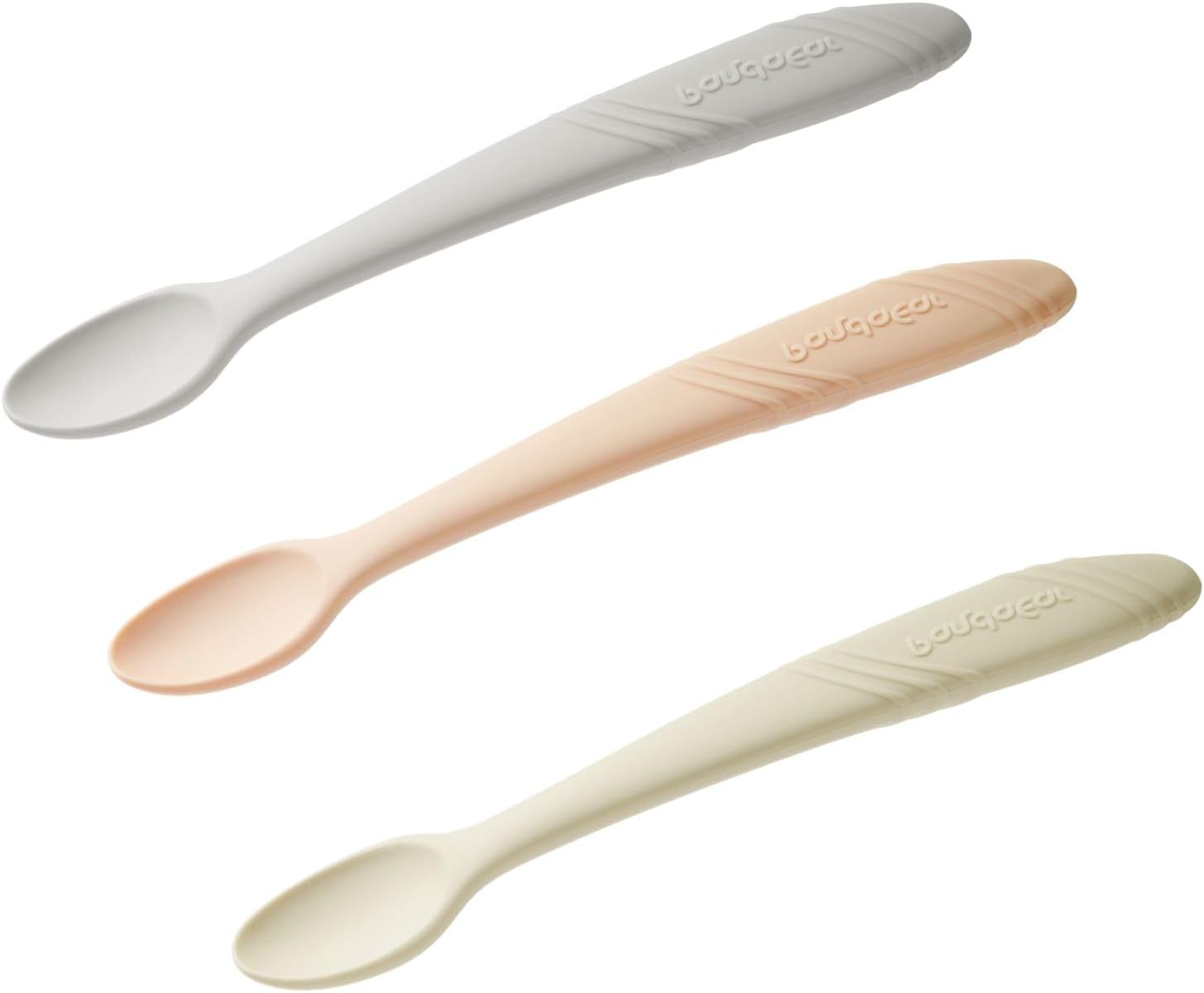 PandaEar 5-Piece Silicone Baby Spoons for Infants