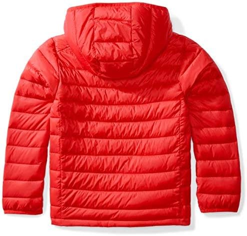 Lightweight Packable Water-Resistant Hooded Puffer Jacket for Boys and Toddlers