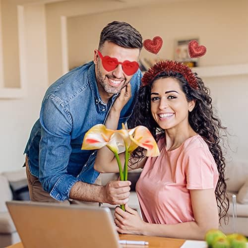 Valentines Day Heart Headband and Sunglasses Set