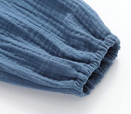 Soft and comfy toddler cotton harem pants for boys