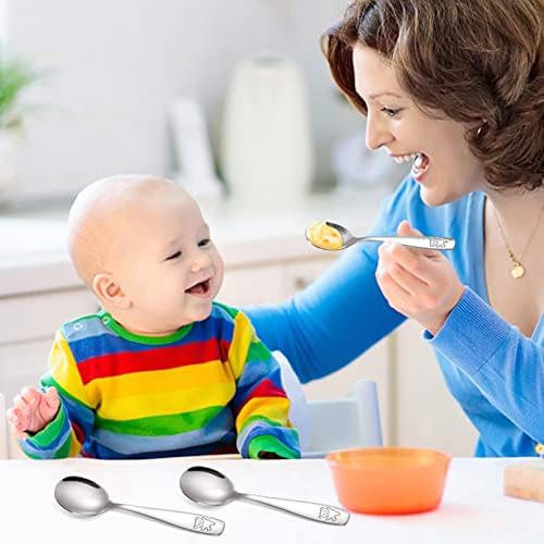 Pimoys 9 Piece Toddler Spoons Set