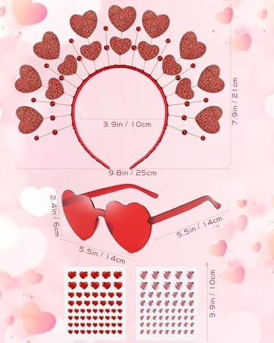 Radiate Love Valentines Day Headband