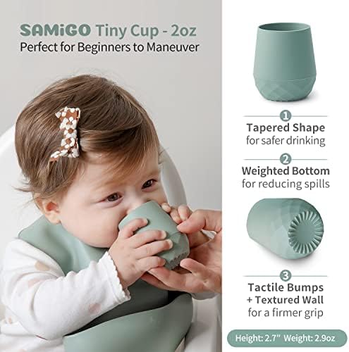 SAMiGO Silicone Baby Utensils Set