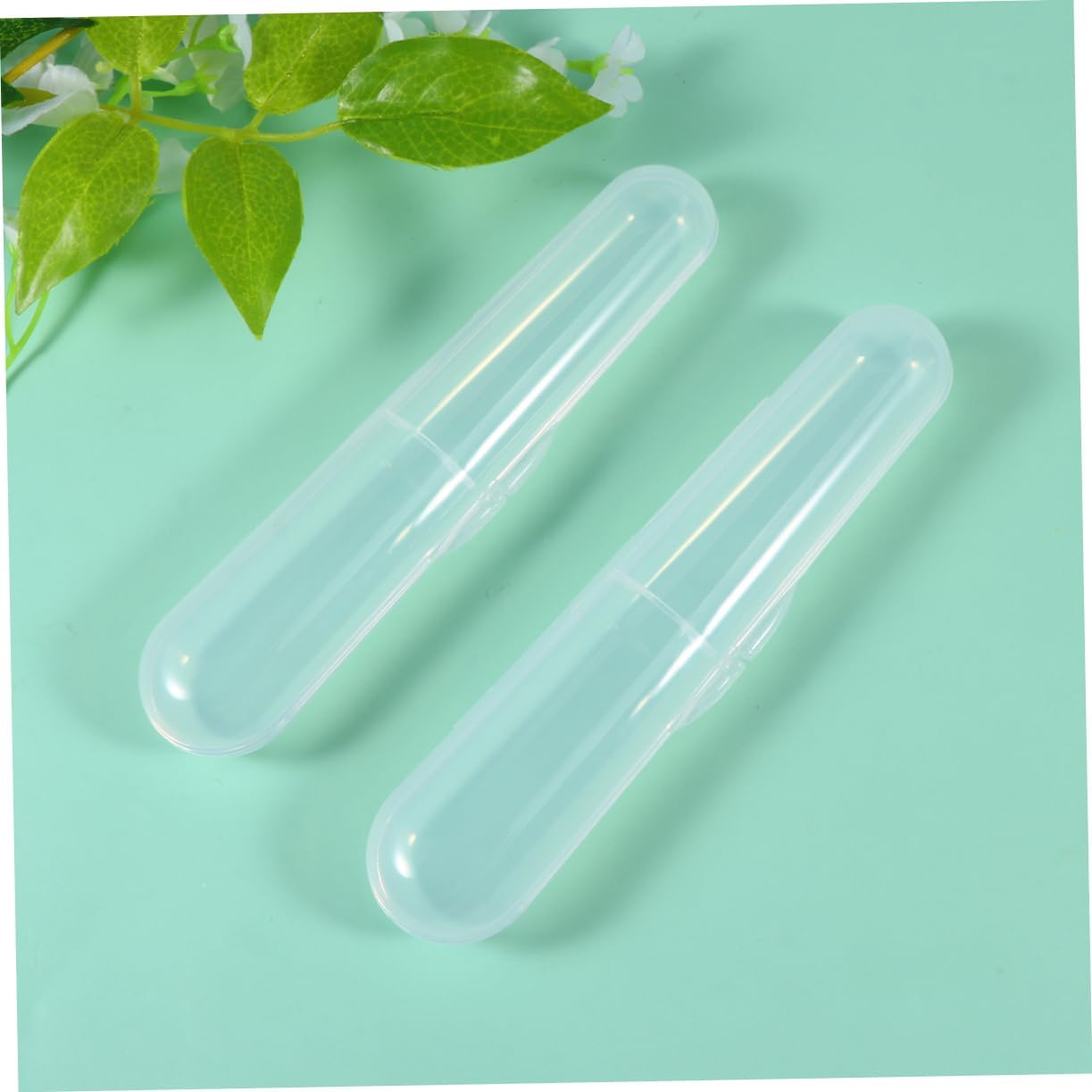 Vaguelly 5pc Transparent Spoon Storage Container