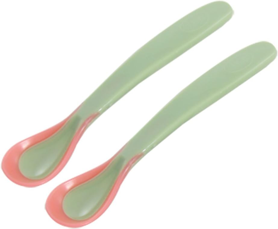Temperature Sensing Soft Edge Spoons for Baby mx055 90F 91A B03 644