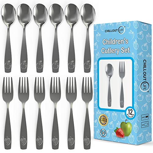 Kids Silverware Set for Safe and Fun Feeding