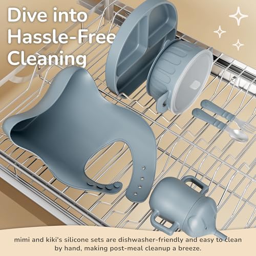 BPA-Free Silicone Baby Feeding Set - Complete for Weaning