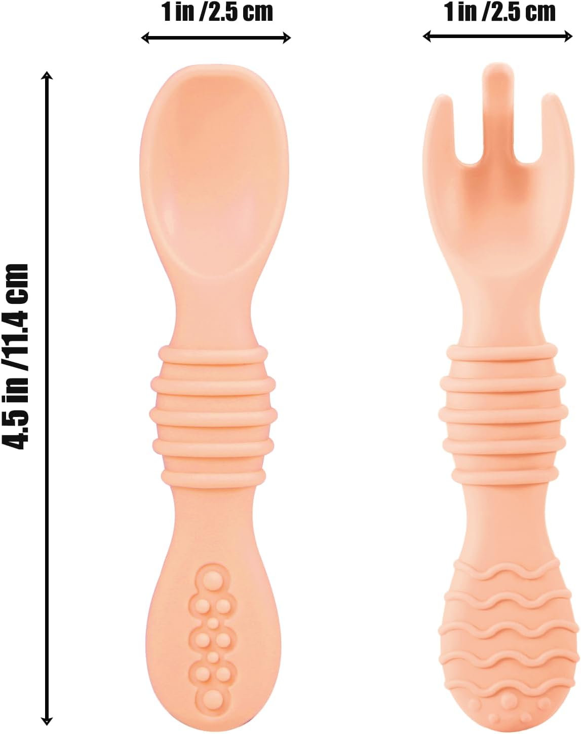PandaEar 4-Piece Silicone Baby Set