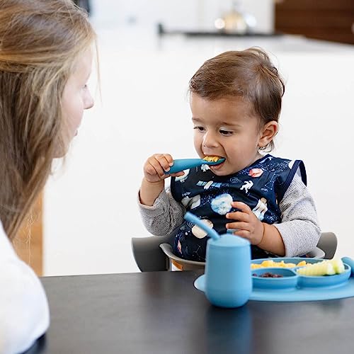 EZPZ Mini Utensils - 100 BPA Free Toddler Set