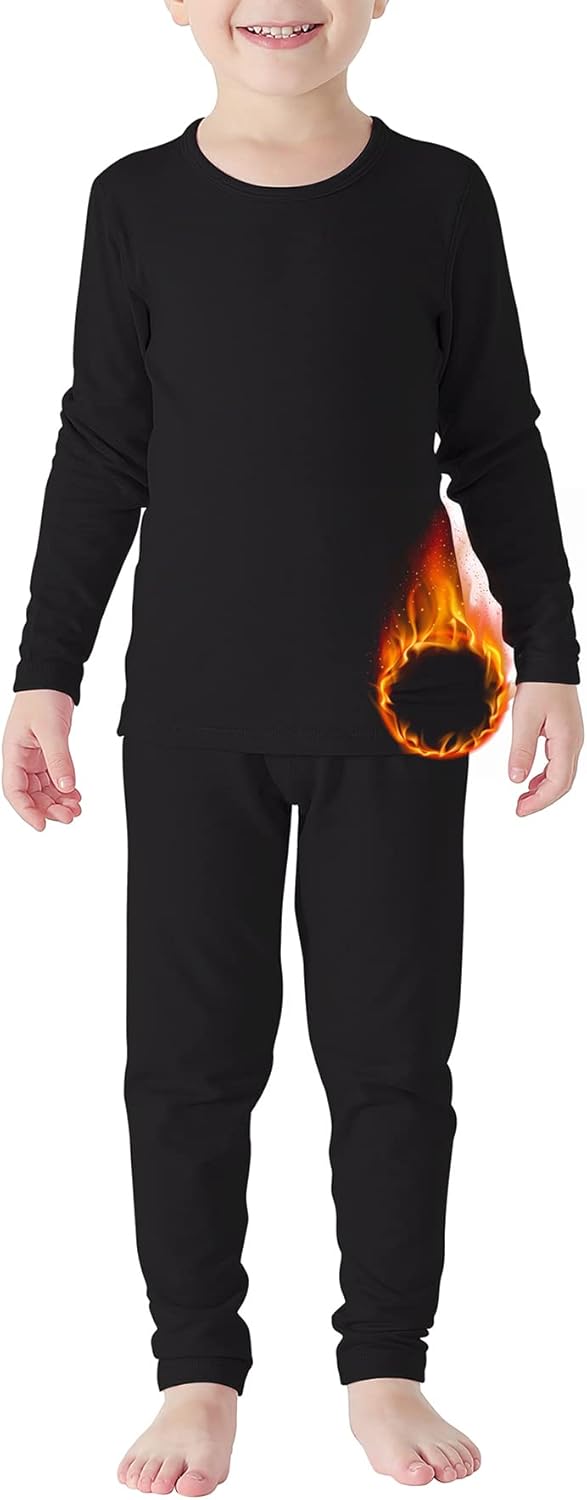 Big Long Toddler Thermal Underwear Set - Warm for Winter