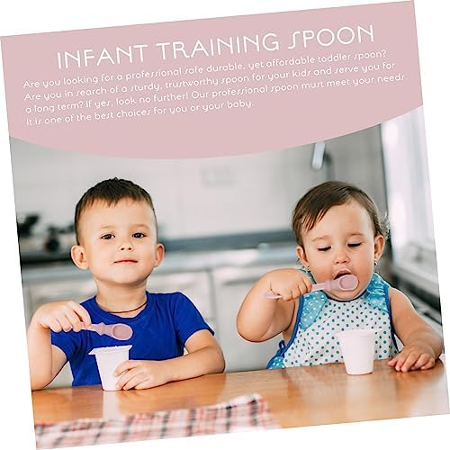 RORPOIR Flexible Silicone Learning Spoon for Weaning