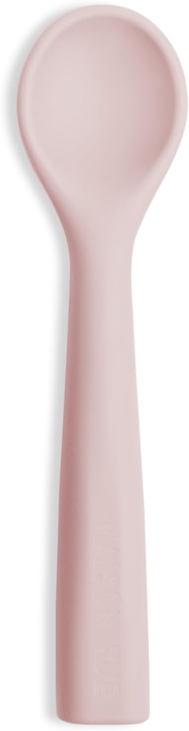 Maison Rue Modern Design For Families - Bobbi Silicone Baby Feeding Spoon Rose