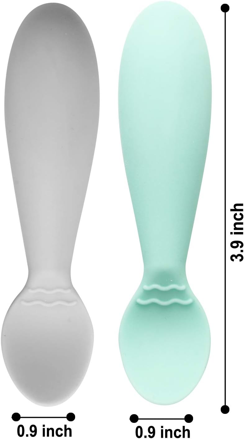 PandaEar 4-Pack BPA-Free Baby Spoons