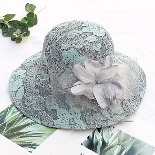 Elegant 3-Sky Blue Fascinator for Weddings