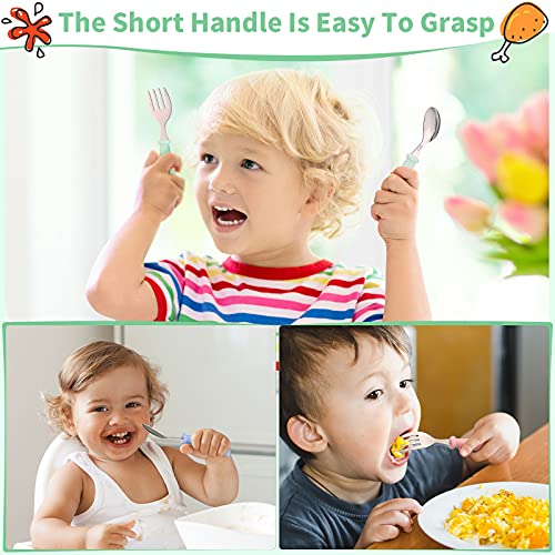 Safe Durable Toddler Utensils Set