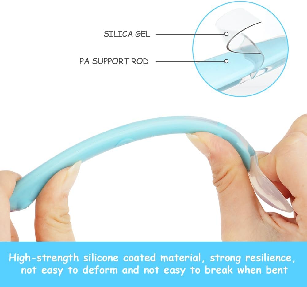 Vicloon Baby Silicone Spoons for 4-6 Month