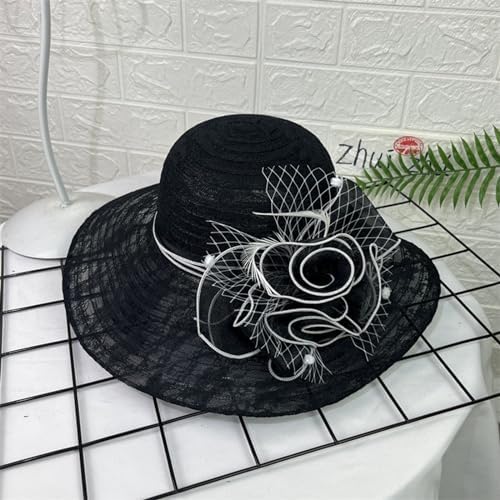 Chic Black Kentucky-Derby Fascinator