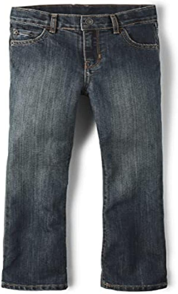 Boys Basic Bootcut Jeans