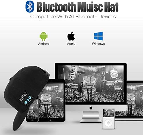 EDYELL Adjustable Bluetooth Hat
