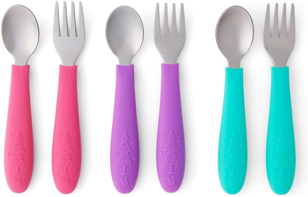 Elk and Friends Kids Silverware Set