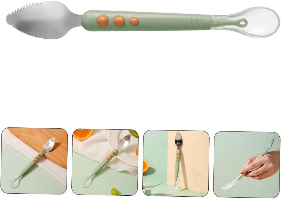 Double Ended Silicone Feeding Spoon for Baby Food and Puree