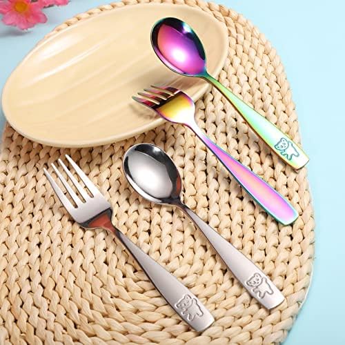 Pimoys 12-Piece Toddler Flatware Set