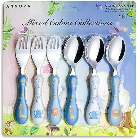 Annova Kids Silverware Set Fun for Kids