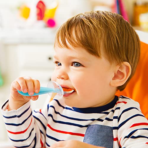 Munchkin Silicone Training Spoons with Choke Guard 4-Baby Set