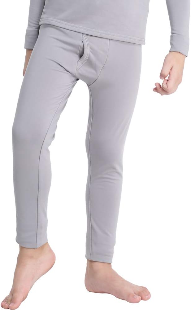 MANCYFIT Thermal Underwear for Boys - Fleece Liner