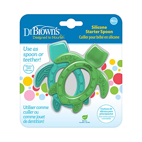 Dr Browns Silicone Teether Spoon for Babies Hypoallergenic Safe for Infants
