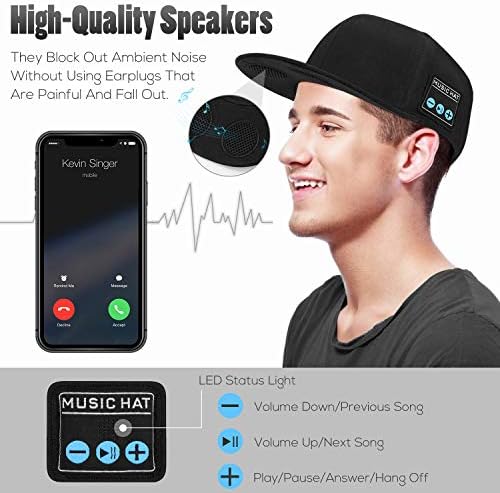 EDYELL Adjustable Bluetooth Hat