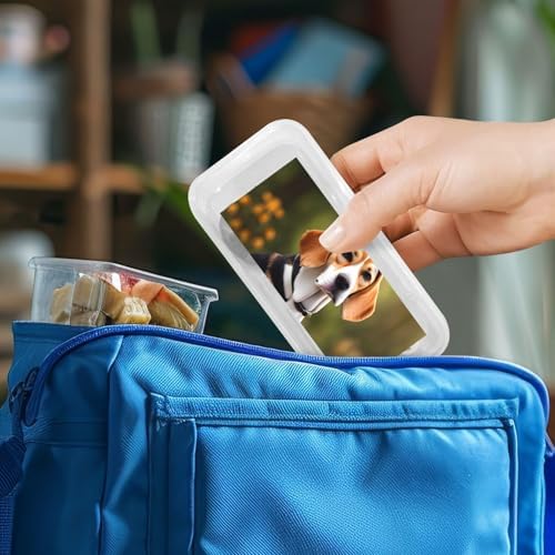 Beagle Dog Print Stainless Steel Utensils Set with Travel Case