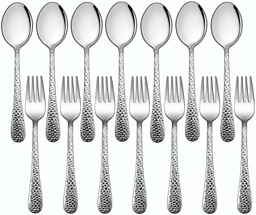 Sturdy 14-Piece Kids Silverware Set