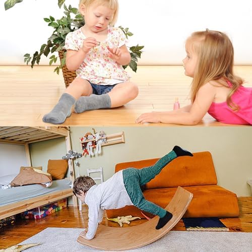ELUTONG Toddler Socks Non-Slip Grip Perfect Gift