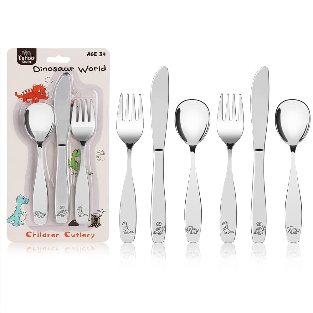 Lehoo Castle Kids Stainless Steel Cutting Set