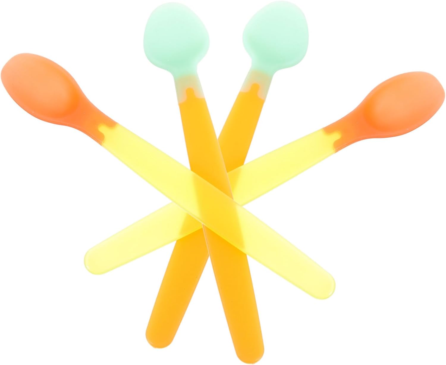 auctionsafe Silicone Baby Spoons for Toddlers