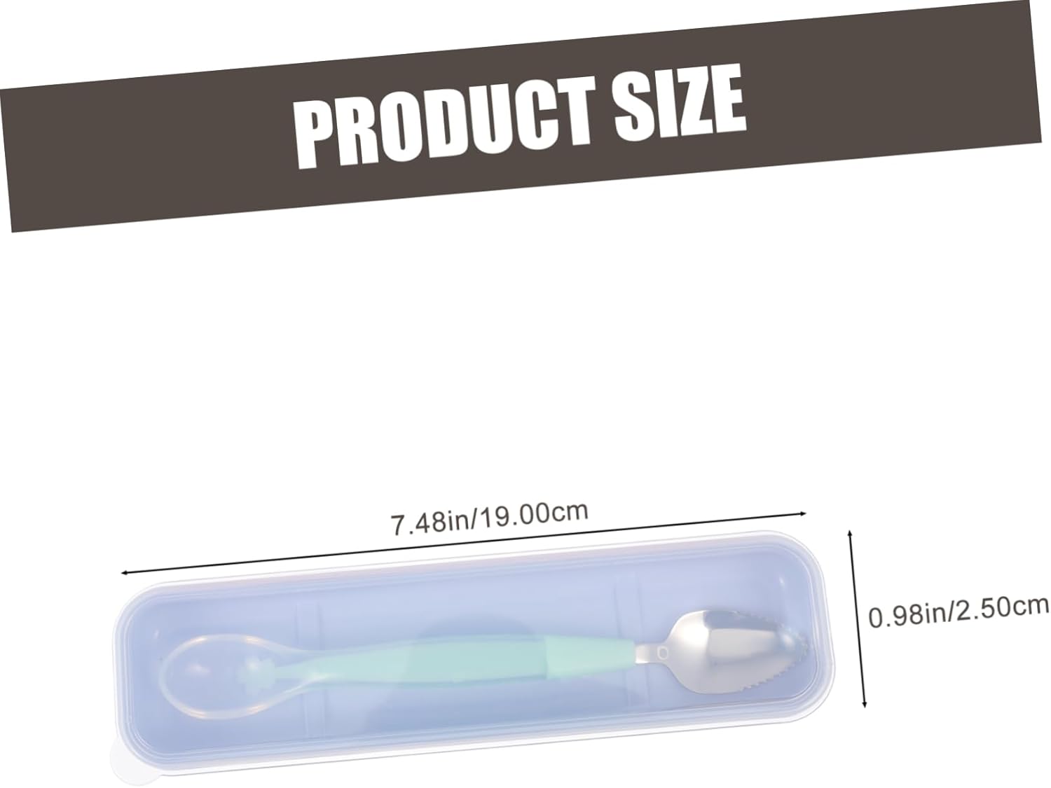 Perfect Baby Feeding Set with 2 Sulated Spoons Safe Easy and Organized