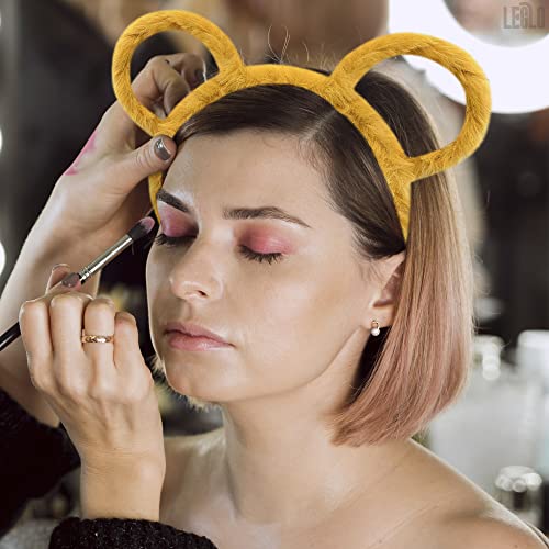 Yellow Bear Non-Slip Plush Hair Accessory