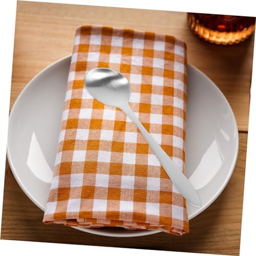 Curved Senior Baby Right-Handed Ergonomic Kitchen Spoon Silver Finish