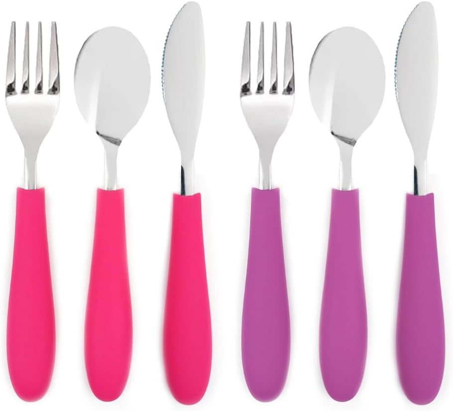 Elk and Friends Kids Silverware Set for Boys and Girls