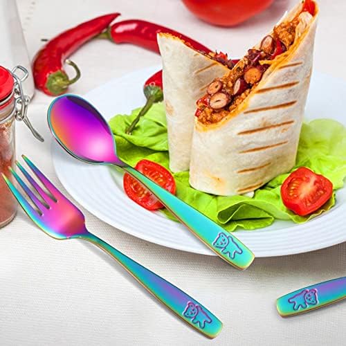 Pimoys 12-Piece Toddler Flatware Set