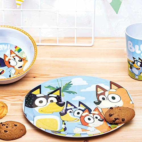 5-Piece Zak Dinnerware Set Bluey