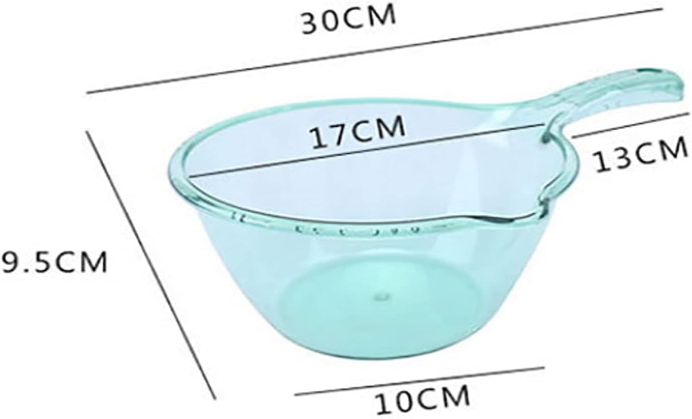 Transparent Plastic Water Spoon with Handle