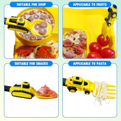 Spotlight on Fun Deinyi Construction Toddler Utensils